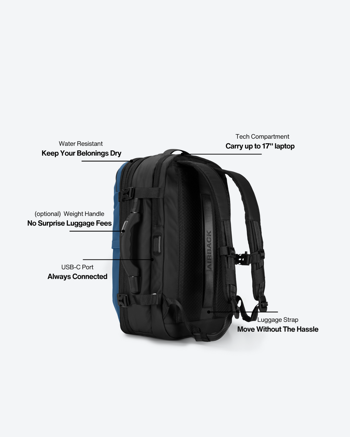 Airback Original Bleu Marine