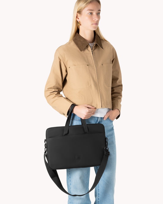 Sacoche pour ordinateur portable Airback 15 pouces - Noir mat