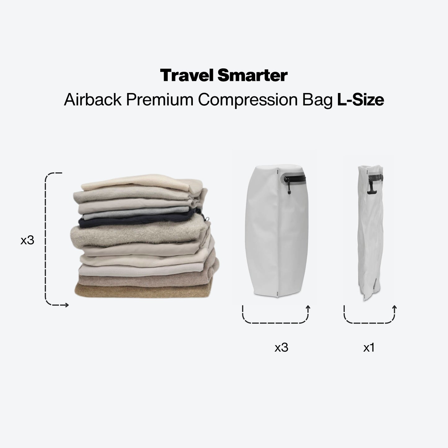 Sac de compression Premium - L