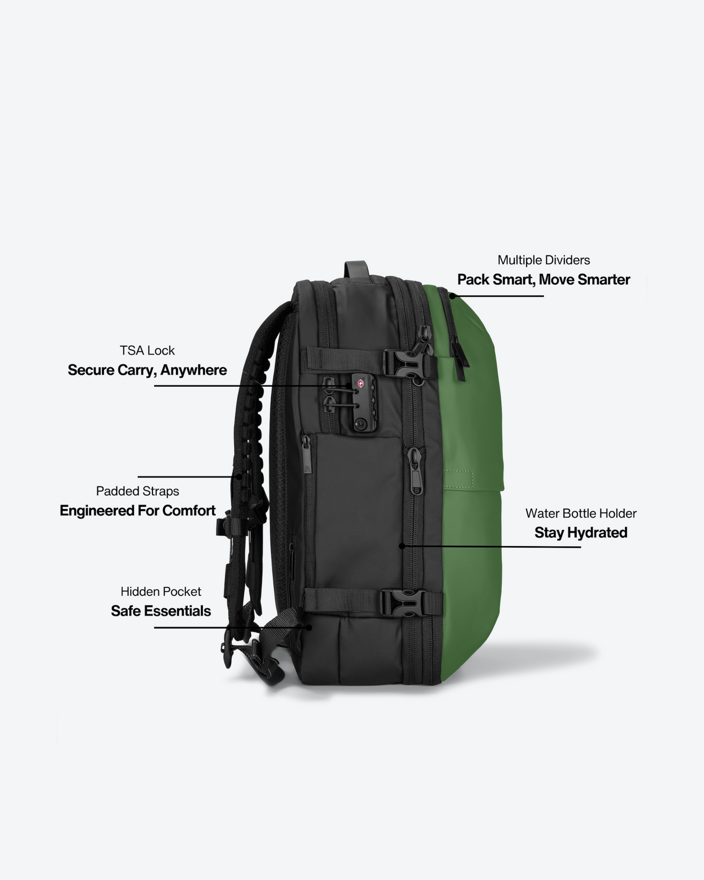 Pack - Airback Original Vert Olive