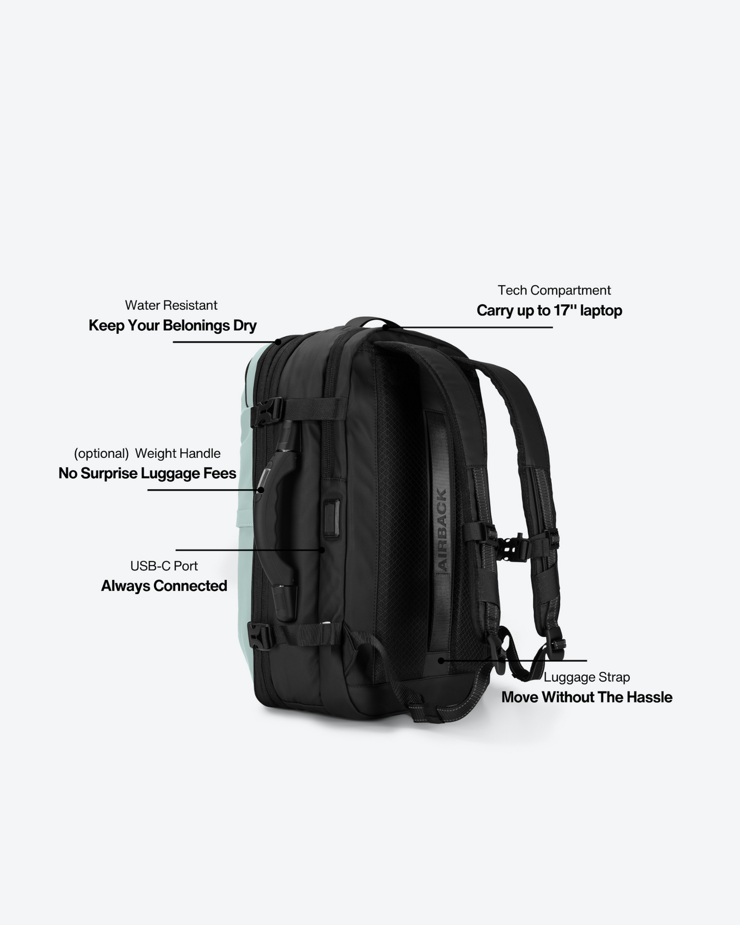 Pack - Airback Original Gris Cendré