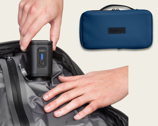 Pompe à air + trousse de toilette GRATUITE