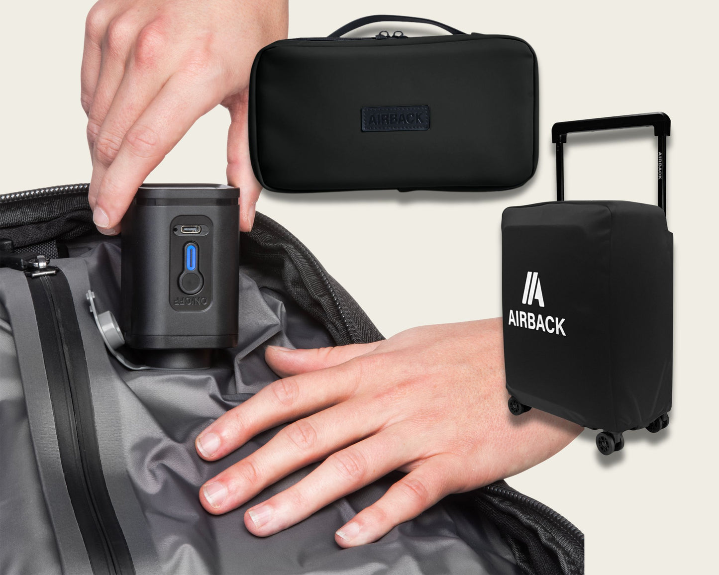 Bomba de aire + neceser GRATIS y funda NEXT