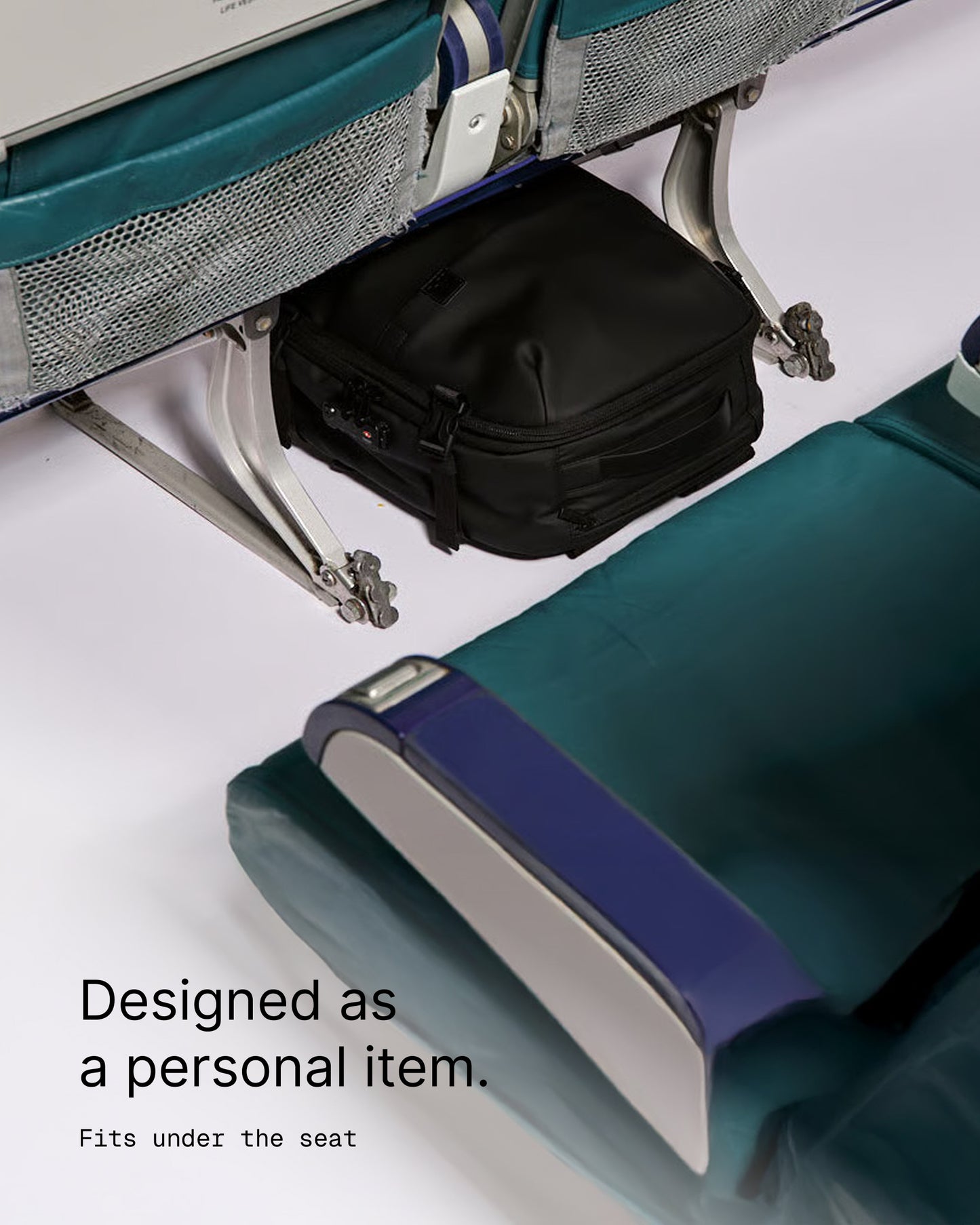 FLEX (sous le siège) - Noir mat