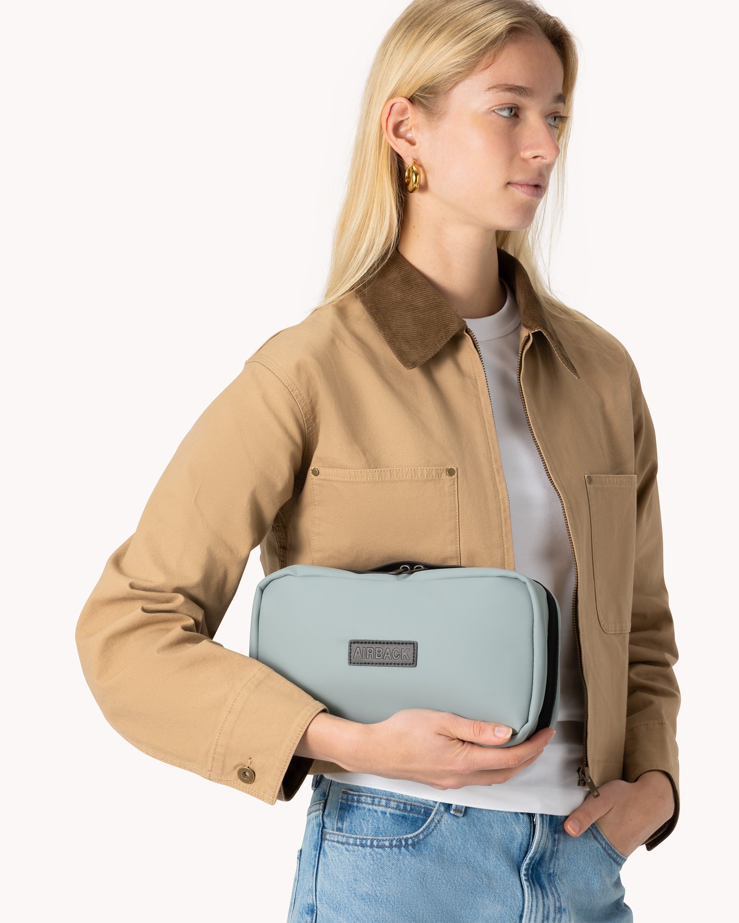 Airback Toiletry Bag Ash Grey