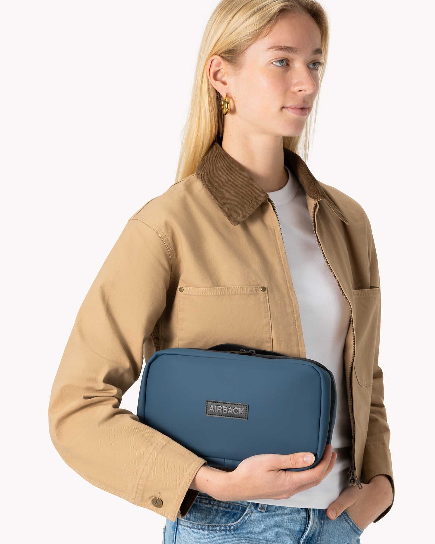 Airback Toiletry Bag Navy Blue