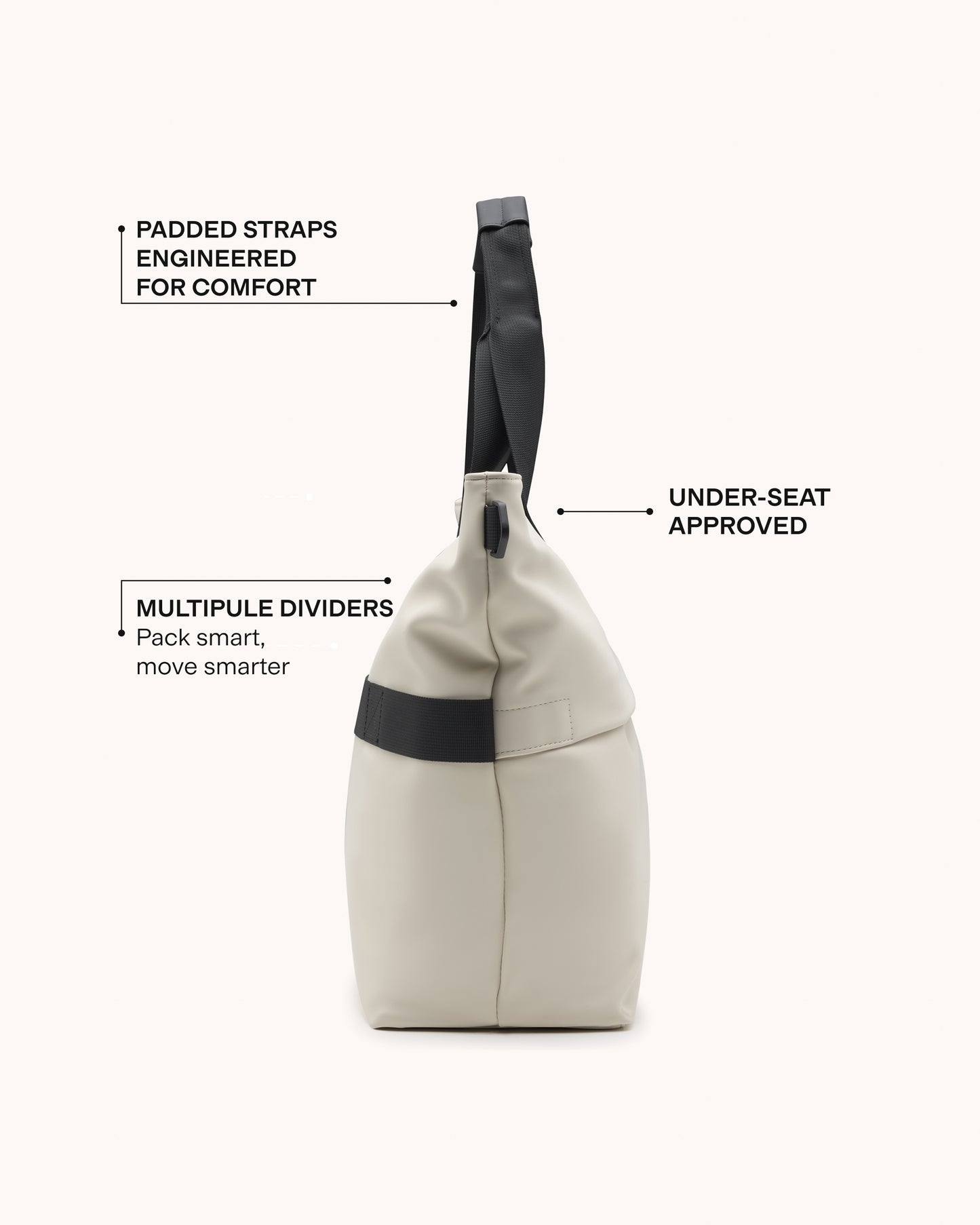 SAC DE VOYAGE (Sous le siège)
